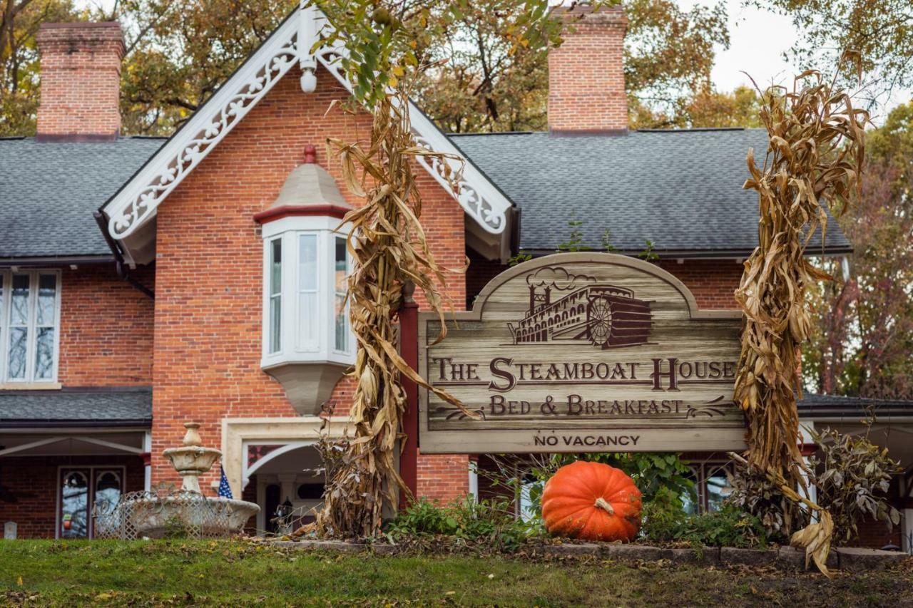 The Steamboat House Bed & Breakfast Galena Exterior photo